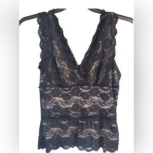 George Black Lace Chemise